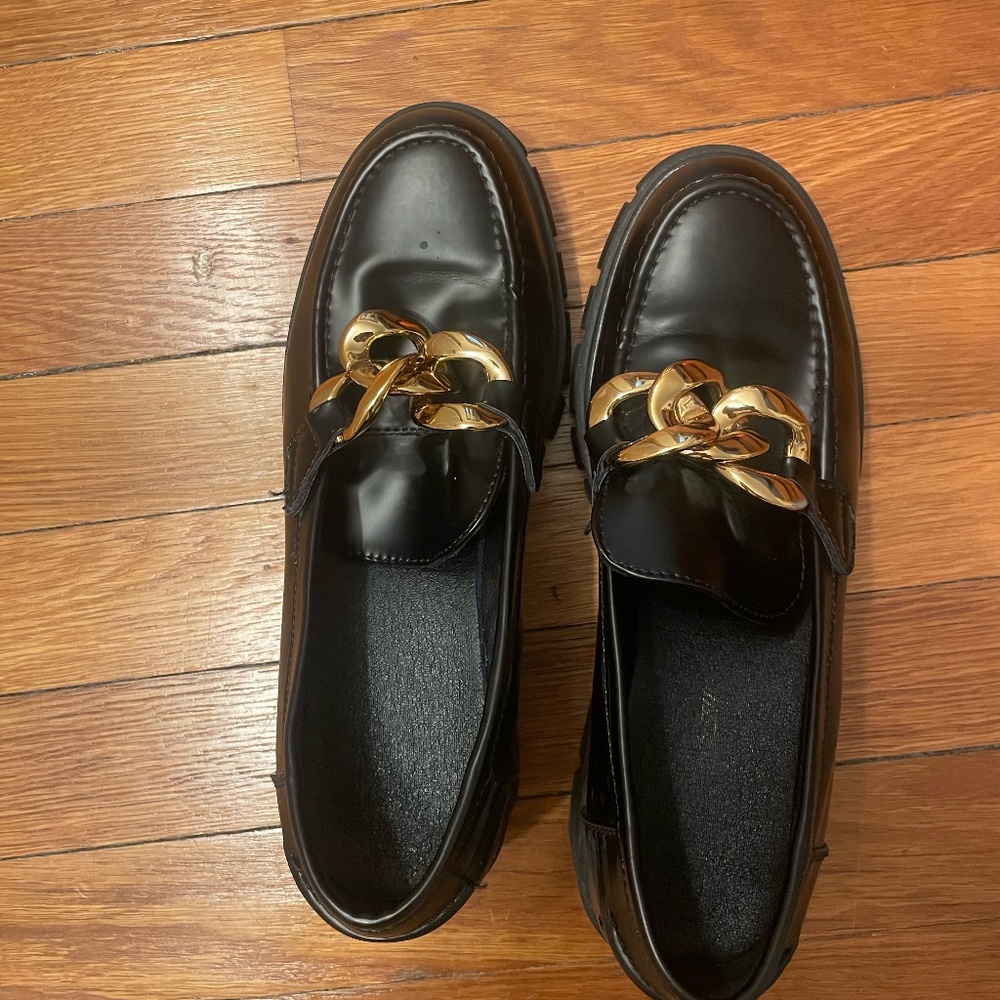 Platform Loafer Shoes